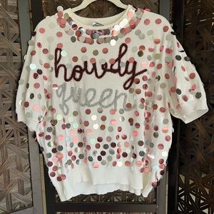 Queen of Sparkles Howdy Queen Sweater